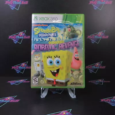 SpongeBob SquarePants: Plankton's Robotic Revenge - Xbox 360 - Complete CIB • $22.95