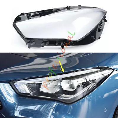 For Mercedes CLA W118 2020-2023 Left Side Headlight Clear Lens Cover + Sealant • $137.08