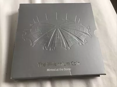 United Kingdom Royal Mint 2000 The Millennium 5 Pound Coin Minted At The Dome • £20
