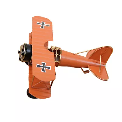 1PC Vintage Plane Model Creative Retro Antique Airplane Iron Aircraft  • $15.99