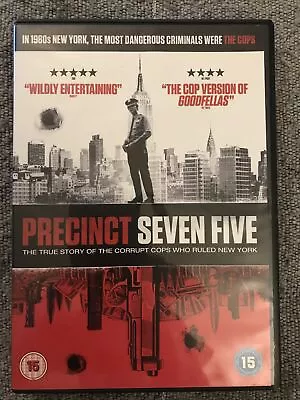 Precint Seven Five DVD *TRUE STORY POLICE CORRUPTION IN NYC*Reg 2 UK • £3.99