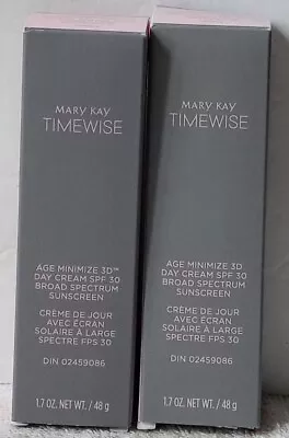 Mary Kay Timewise Age Minimize 3D Day Cream SPF 30 Sunscreen (Choose Skin Type) • $23.99