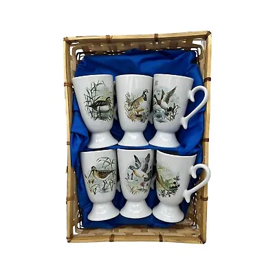 £34.99 • Buy Set Of 6 French Mazagran Beakers, Tea Or Coffee Cups, Small Vases, Pots (C36)