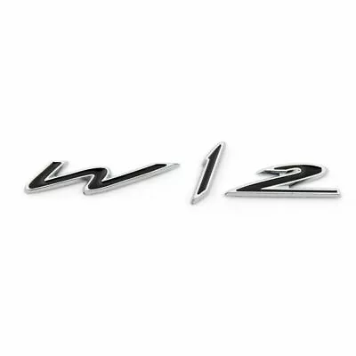 Metal Wing W12 Emblem Badge Sticker For Bentley Genuing Continental GT GTC AUS • $24.81