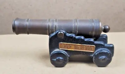 Vintage Fort McHenry Souvenir Canon Cast Metal Brass • $12