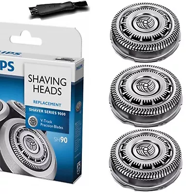 3 Blades SH90 Shaver Replacement Heads Foil Cassette For-PHILIPS Series 9000 • $59.99