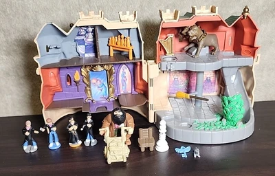 $65 • Buy Polly Pocket Harry Potter 2001 Forbidden Corridor Mini Castle Playset W/ Figures