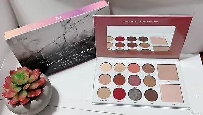 Morphe X Manny Mua Glam Eyeshadow & Highlighter Palette: 2 Highlights/12 Eye NIB • $11.88