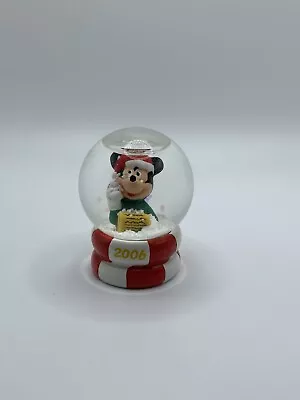 Disney Mickey Mouse Mini Snow Globes JC Penney Christmas 2006 • $12