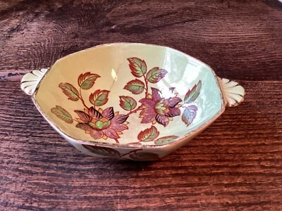 £6 • Buy Maling Ware Lustre Bowl Dish-Brocade Design-Newcastle-On-Tyne