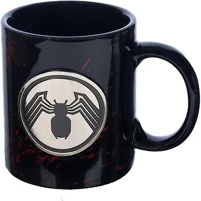 Venom - With Metal Medallion - Ceramic Coffee Mug - Brand New 12 Ounces - Mu8vnf • $16.95