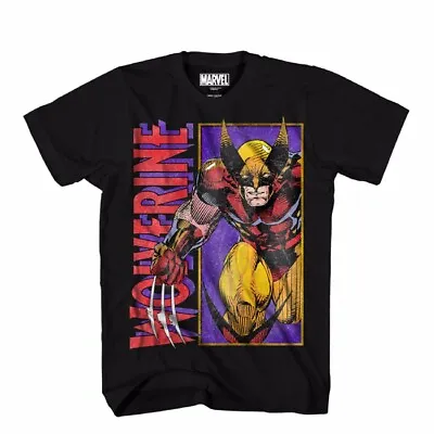 Wolverine Panel X-Men Marvel Comics Adult T-Shirt • $21.95