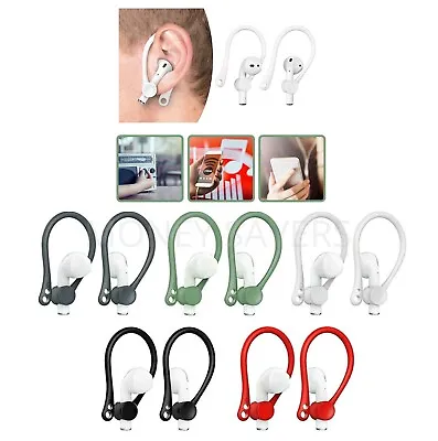 1 Pair Anti-lost Ear Hook Earphones Holder Protective Earhooks For Apple AirPods • £3.09