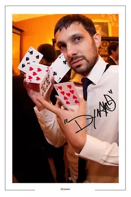 £2.99 • Buy Dynamo Signed Photo Print Autograph Beyond Belief