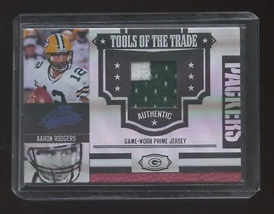 2007 Absolute Aaron Rodgers Tools Of The Trade Game Worn Patch Jersey #ed 02/50 • $99.99