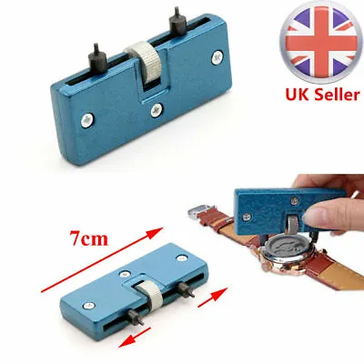 Top Quality Watch Back Case Opener Screw Wrench Repair Tool Kit Cover Remover • £4.49