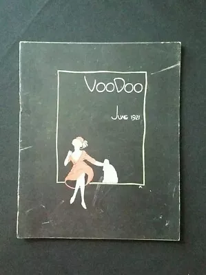 June 1921 Massachusetts Institute Of Technology Magazine VOODOO MIT • $29.99