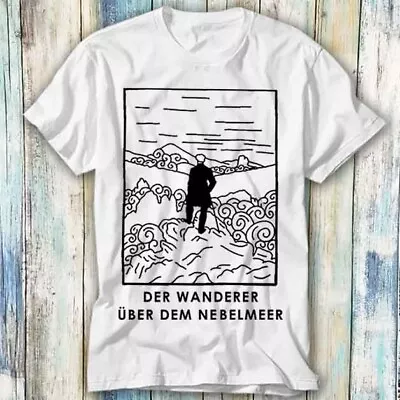 Van Gogh Wanderer Above The Sea Fog Der Wanderer Uber Dem Nebelmeer T Shirt 1381 • £6.35