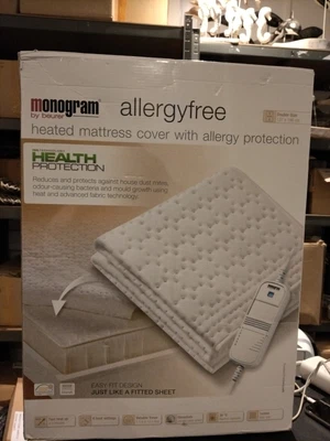 £7.99 • Buy Monogram By Beurer Allergy Free Electric Blanket - New / Faulty