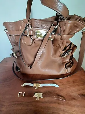 Authentic Women's Designer Bag Michael Kors Jewelry Brown Handbag Purse • $55