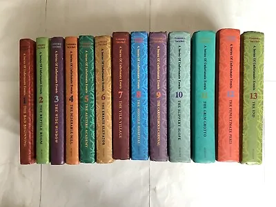 £24.99 • Buy A Series Of Unfortunate Events By Lemony Snicket Full  Set Of 13  Hardcover