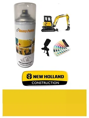 £21.99 • Buy New Holland Yellow Excavator Paint High Endurance Enamel Paint 400ml Aerosol