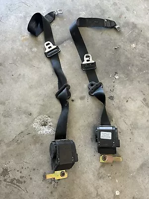 Used 1987-1993 Mustang Front Seat Belts No Buckles • $135