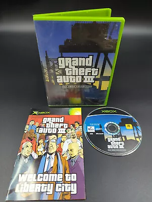 GTA Grand Theft Auto III 3 (XBOX) FAST FREE POST • $12.95