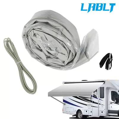 LABLT RV Awning Fabric Replacement Weatherproof Vinyl Canopy For Camper Trailer • $59