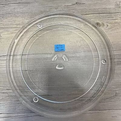 12  Glass Turntable Tray/Plate For Microwave Plate 7 5/8” X 9” Track 1” Center • $12.95
