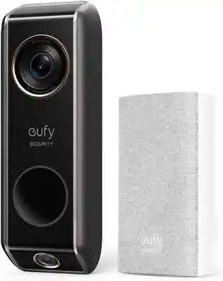 Eufy Dual Camera Smart Video Doorbell W/ Chime 2K HDR Security Cam Local Storage • $99.65