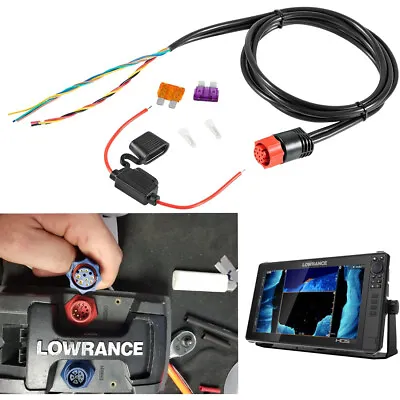 Lowrance Power Cable For Hds Series 127-49 NMEA 0183 Ranger • $34.92