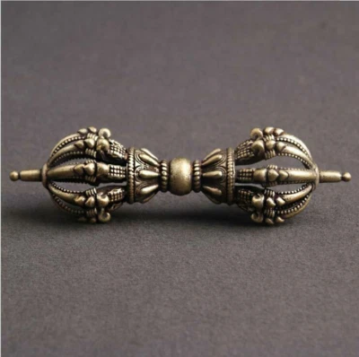 $0.99 • Buy  Tantra BuddhismOld Tibet Tibetan Silver Dorje Phurpa Pestle Vajra Exorcism FaQi