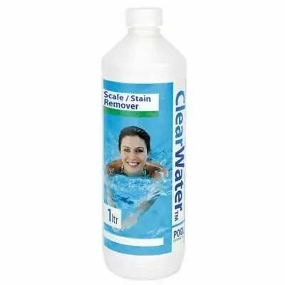 Clearwater Swimming Pool Lay Z Spa Hot Tub Water Chemical  Scale Stain Remover • £14.99