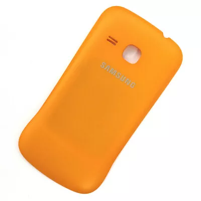 Battery Cover+NFC Antenna For Samsung Galaxy Mini 2 S6500 YellowOrange Back Rear • £5.99