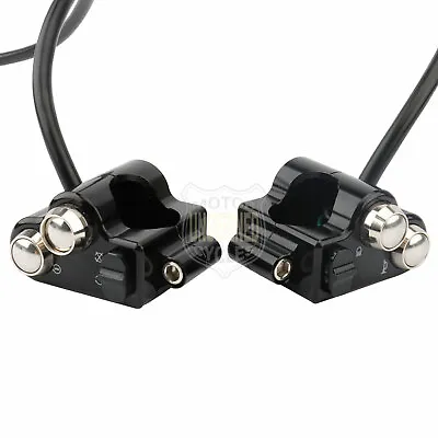 Motorycle CNC 1  25mm Handlebar Switch Controls Housing For Harley Universal Fit • $58.19