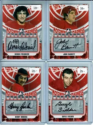  2012-13 ITG Motown Madness Autographs #ADPO Dennis Polonich Detroit Red Wings • $29.99