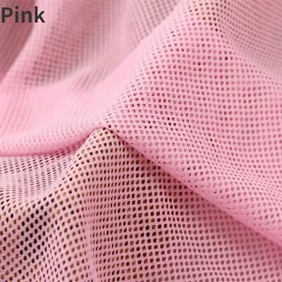 Mesh Fabric Lightweight Comfortable Clothing Lining Mosquito Net DIY Material • $10.88