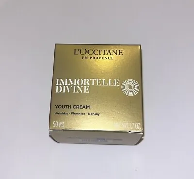 L'Occitane Immortelle Divine Youth Cream (sealed) - 50ml - FREE P&P • $105.36