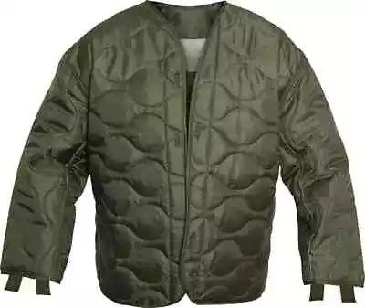 Rothco M-65 Insulated Padded Military Field Jacket Liner Small Olive Drab S Coat • $29.99