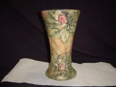 Vintage Weller Flemish Rhododendron Vase (unmarked) • $125