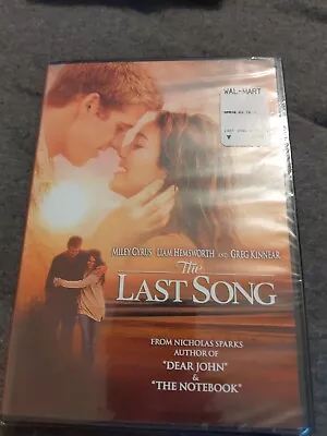 NEW - The Last Song (DVD 2010) Nicholas Sparks Writer- New Sealed • $2.99