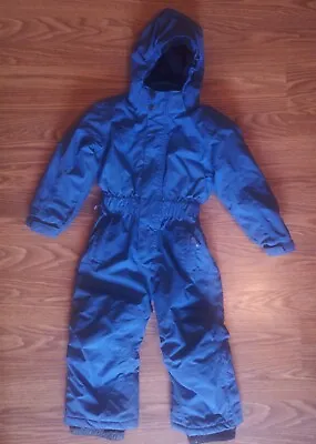 Mountain Warehouse Kids 3-4 Years Hooded Snowsuit Lined Boys / Girls Blue Warm! • $40