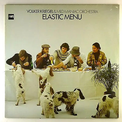 12   LP - Volker Kriegel & Mild Maniac Orchestra - Elastic Menu - D523 - Cleaned • $23.43