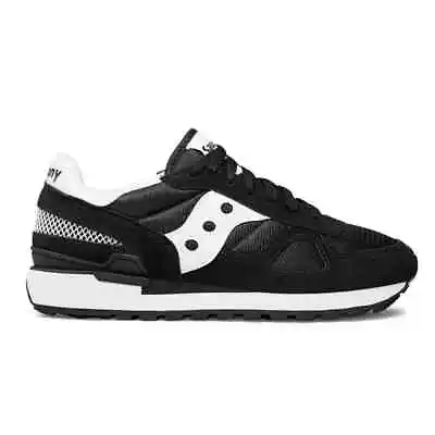 Saucony Man Shadow Black Shoes Sneakers 41 42 43 44 45 46 Sports Casual Jazz • $128.50