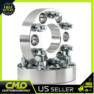 2PCS WHEEL SPACERS ¦ 6x5.5 To 6x5.5 (6X139.7) ¦ 7/16 STUDS ¦ 1.25  INCH 32MM • $53.95