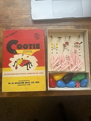 Vintage The Game Of Cootie 1949 • $14