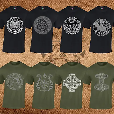 £7.99 • Buy Viking T Shirts Mens Vikings Thor Odin Loki Ragnar Ancient Axe Cool Fashion Top