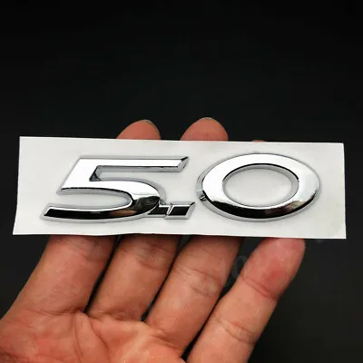 3D 5.0 Car Trunk Emblem Badge Decal Sticker AWD R S Sport Type V6 V8 25t 35t • $9.90