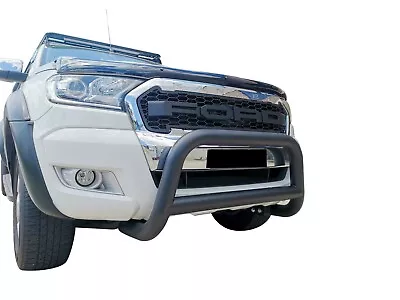 Black Bullbar Nudge Bar Grille Bumper Guard Suitable For Ford Everest 2015-22 • $299.95